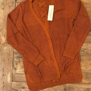 Stitch Fix - Women's Orange Sweater